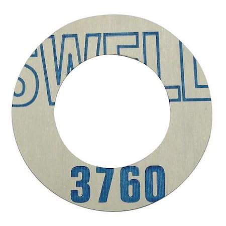 Gasket, Ring, 3in.Pipe, Blue and Off-White