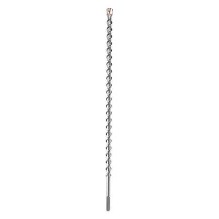 4-Cutter Hammer Drill Bit 1" x 36"L, SDS Max