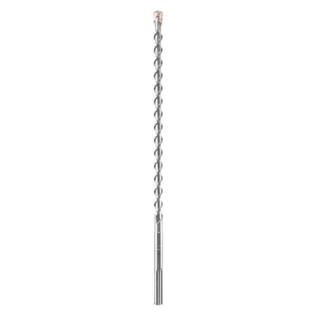 4-Cutter Hammer Drill Bit 11/16" x 21"L, SDS Max