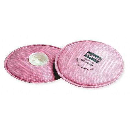 Filter, N, Magenta, Threaded, North Full or Half Mask Respirators