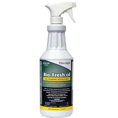 Bacteriastat,Liquid,1 qt.,Clear
