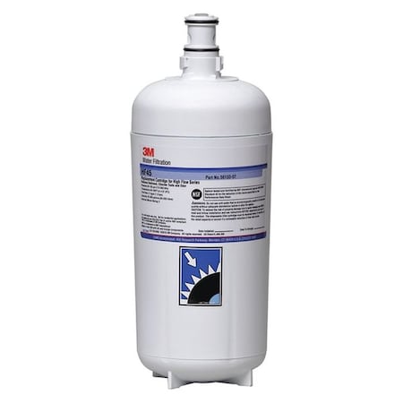 Quick Connect Filter, 2.1 gpm, 3 Micron, 5-23/64" O.D., 14 39/64 in H
