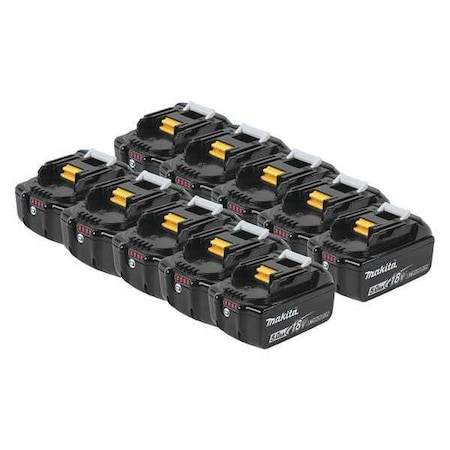 18V LXT 5.0Ah Battery, 10/pk