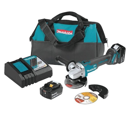 18V LXT Brushless 4-1/2" / 5" Cut-Off/Angle Grinder Kit (5.0Ah)