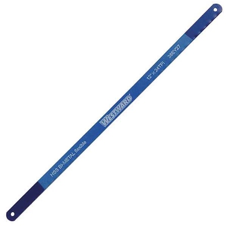 Hacksaw Blade,12 in.,24 TPI,Bi-Metal