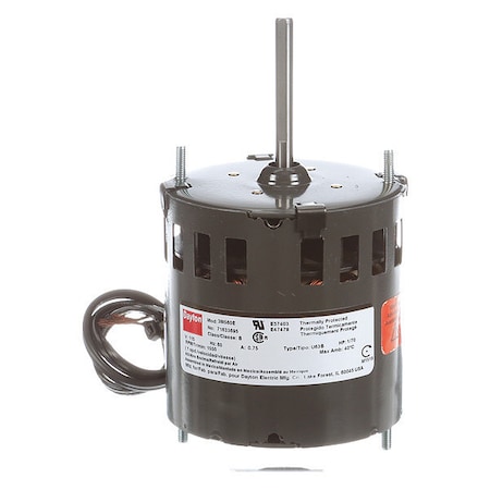 HVAC Motor,1/70 HP,1550 rpm,115V,3.3