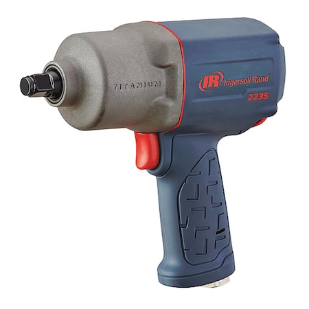 Air Impact Wrench, Pistol Grip, Full-Size, Gen Duty, 1/2 in Square Drive Size, 1350 ft-lbs Torque