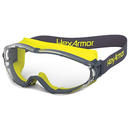Safety Goggles, Clear Lens, TruShield S Anti-Fog & Anti-Scratch, Indirect Vented, LT300 Series