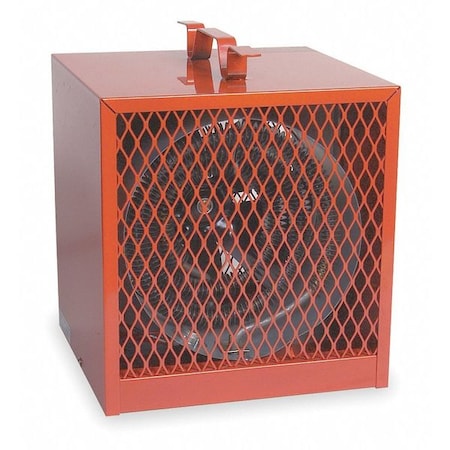Portable Electric Jobsite & Garage Heater, 4800W/3600W, 208/240V AC, 1 Phase, 16,380 / 12,285 BtuH
