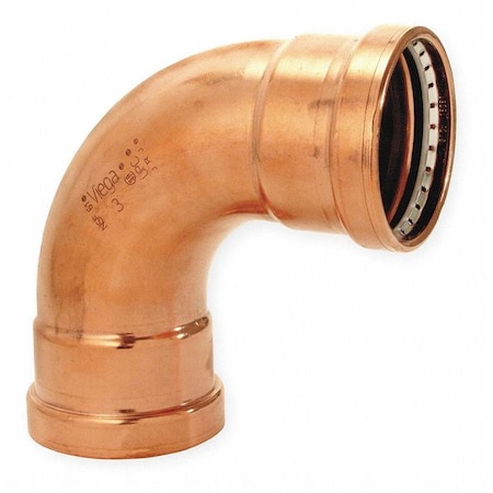 Viega ProPress XL 90 elbow, 4" x 4"