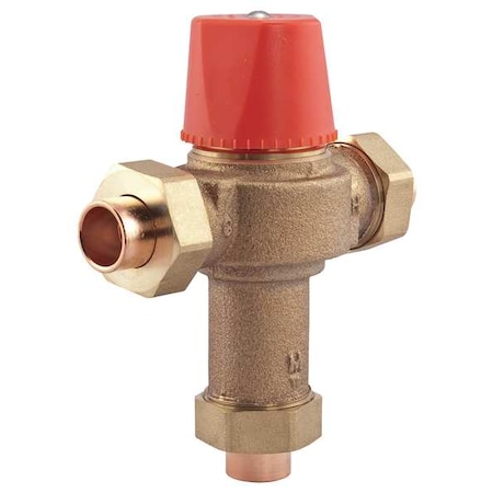 Mixing Valve,Brass,0.5 to 23 gpm