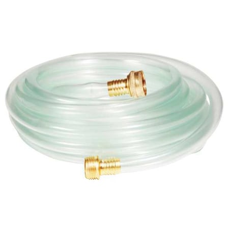 Drainage Hose,White/Clear,25 ft.