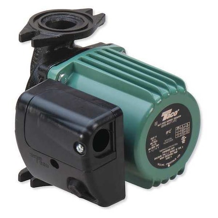 Potable Water Circulating Pump, 1/6 hp, 115V, 1 Phase, Flange Connection