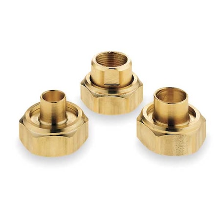 Union, Pipe Size (In.) 1/2 Sweat,PK2