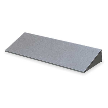 Locker Sloping Top,3 Wide,Grey
