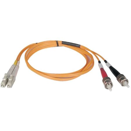 Fiber Optic Patch Cord,LC/ST,2m,Multi