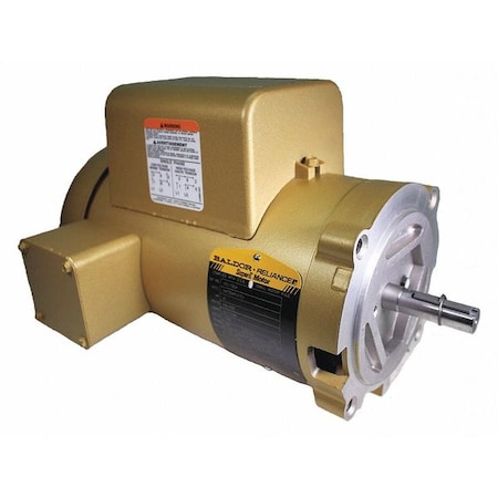 Capacitor-Start General Purpose Motor, 1/2 hp HP, 115/230V AC Voltage, 56C Frame