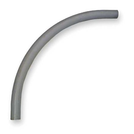 Conduit Fitting 90 Deg Elbow, 1-1/2 in, Glue, PVC, PVC Coated