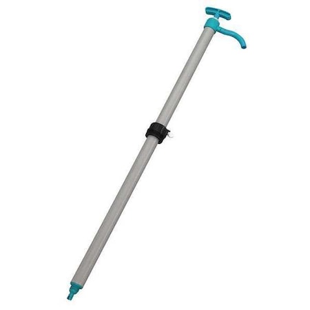 Hand Drum Pump,Piston,PVC,11/16In OD