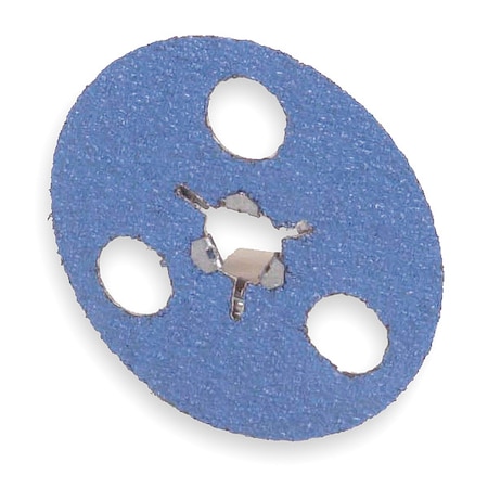 Quick Change Disc,ZircAlO,5in,24 Grit,TS