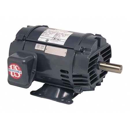 Three-Phase Motor, 2 HP, 56H Frame, 208V, 230V, 460V Voltage, 1,725 Nameplate RPM