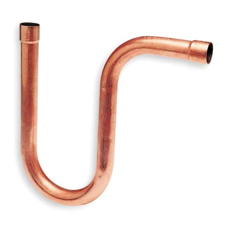 Suction Line P-Trap,Wrot Copper,C x C