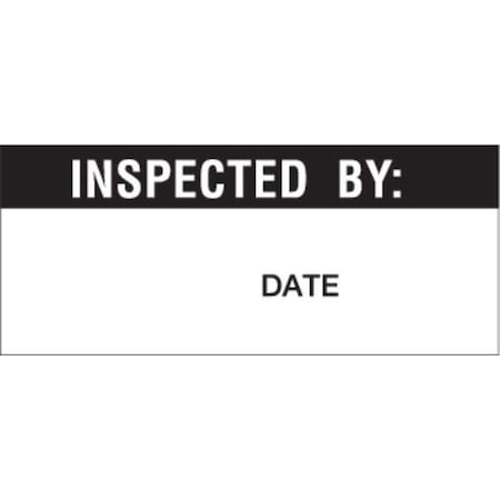 Quality Inspection Label, 5/8 in. H, PK5