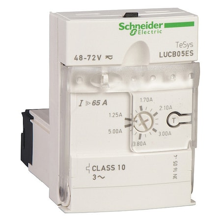 Ovreload Modul,4.50 to 18A,Class 10,3P