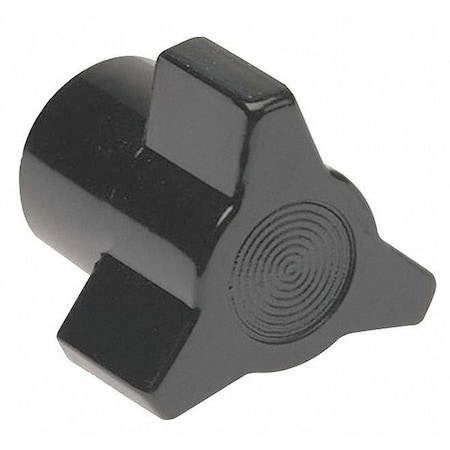 Three Prong Clamp Knob, 1/4-20 Thread Size, 0.77"L, GP Phenolic