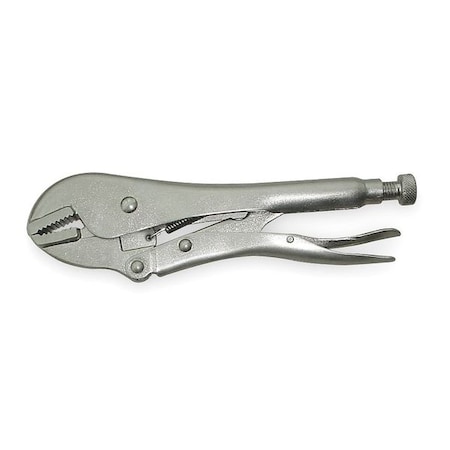 7 in Locking Adjusting Plain Grip Locking Plier