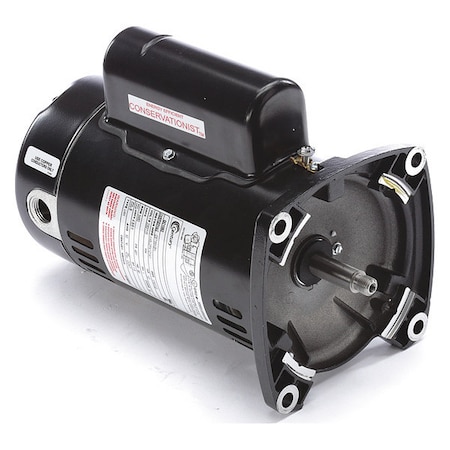 Pool Pump Motor, Capacitor-Start/Run, 1/2 HP, 48Y Frame, 3,450 Nameplate RPM