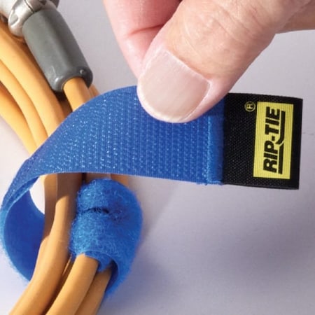 Cable Tie Strap, 14 in L, 3-3/4 in Max Bundle Dia., Orange, Nylon, 90 lb Strength, 3 PK