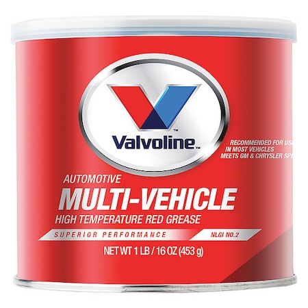 1 lb. Red Multi-Purpose Grease Tub