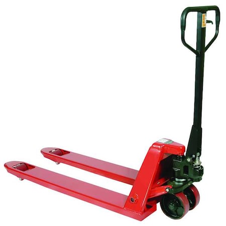 Narrow Steel Pallet Jack with 5500 lbs. Capacity