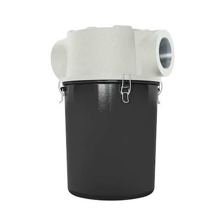 Vacuum Filter,4 In FNPT,5 Micron,520 CFM