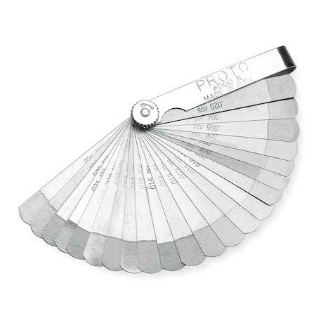 22 Blade Step Cut Feeler Gauge Set