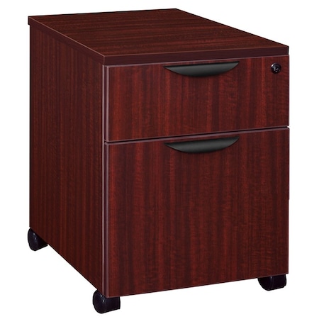 Regency Legacy Box File Mobile Pedestal Drawer Unit- Mahogany