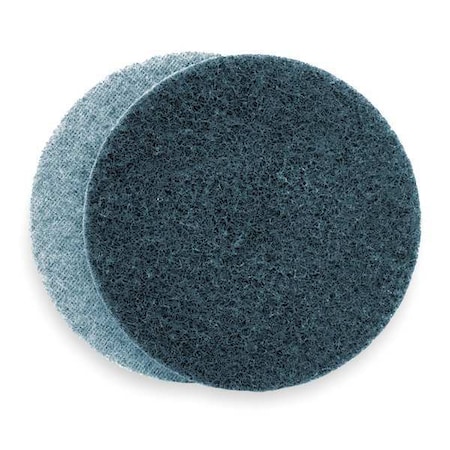 Hook-and-Loop Surface Conditioning Disc, 4-1/2" Dia, No Hole, Aluminum Oxide, Not Applicable Grit