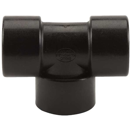Tee, Polypropylene, 1", Schedule 80, 300 psi Max Pressure
