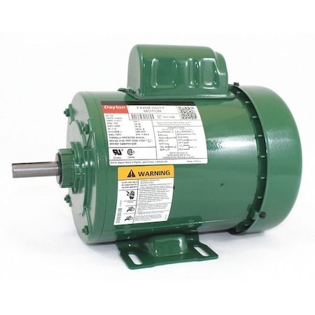 High Torque Farm Duty Motor, Capacitor-Start, 3/4 HP, 115/230V AC, 1,725 Nameplate RPM, 56Z Frame