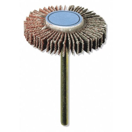 Flap Wheel,1-1/2in dia.,2in L,Emery