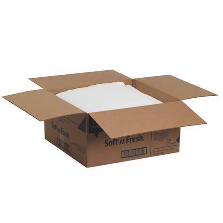 Disposable Towels Airlaid 19-1/2" x 39", White