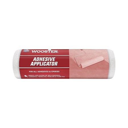7" Adhesive Applicator, 1/8" Nap, Woven Fabric