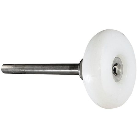 Door Roller,4 In.,Dia. 2-3/4 In.,PK4