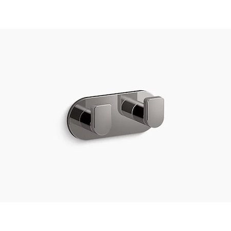 Composed Double Robe Hook