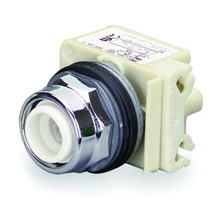 Push Button Operator, Flush, Momentary Action, Not Applicable Release, Illuminated, Green