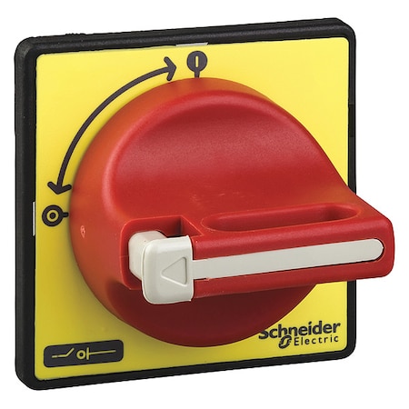 Handle, Red, 60 mm