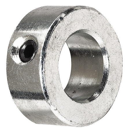 Shaft Collar,Set Screw,1Pc,1/8 In,St,PK3