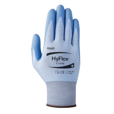 Cut Resistant Coated Gloves, Cut Level A2 ,Polyurethane ,Smooth ,7 1 PR