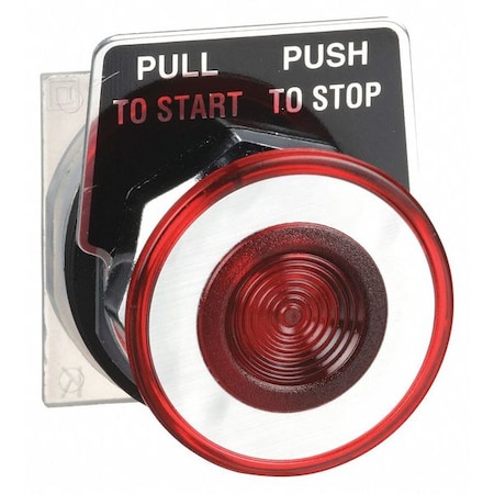 30mm Red Non-Illuminated Push Button Operator